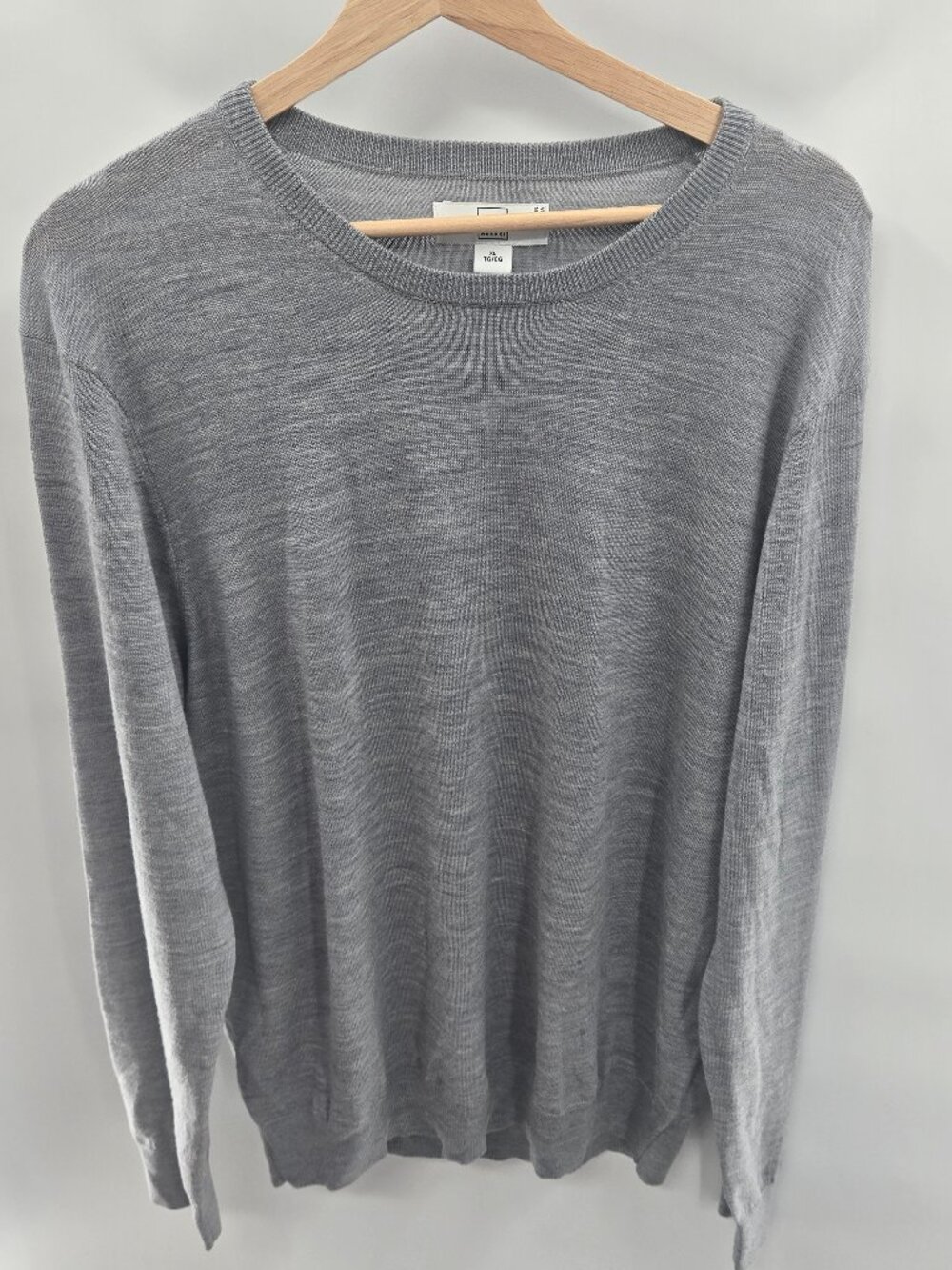 Meraki Merino Wool Crewneck Pullover Sweater XL